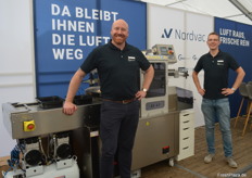 Lars Pahl und Maximilian Imbach vertraten ebenfalls das Unternehmen Nordvac. 