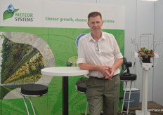 Arnold Bol vom Gartenbauzulieferer Meteor Systems aus Breda. 