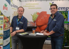 Am Stand von de Kemp BV. 