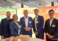 (v.l.n.r.:) Michael Meissner, Catrin Lauf und CEO Marc Nikolai von der KÖLLA Global Management GmbH sowie die Geschäftsführer Florian Walther und Alberto Hoffmann von der KÖLLA GmbH & Co.KG