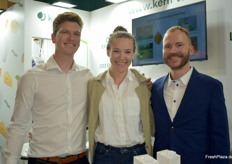 Mitgründer und Managing Director Michael Beitl, Lead Product Developer Helen Vitz und Lead Technical Salesman Christian Landl von der Kern Tec GmbH