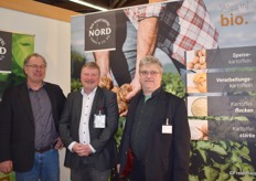 Die Bio Kartoffel Nord GmbH ist auch in diesem Jahr wieder dabei: Carsten Niemann, Martin Monz und Dieter Burmester.