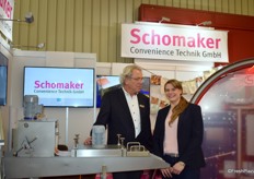 Herrmann und Ricarda Schomaker vertraten das gleichnamige Unternehmen schon auf der zweiten Messe in den letzten zwei Wochen.