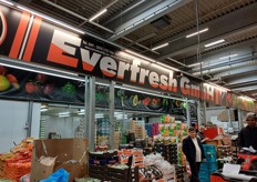 Hochbetrieb am Stand der Everfresh GmbH.