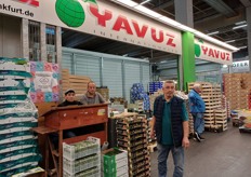 Das Verkaufsteam der Firma Yavuz.