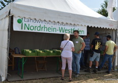 Reger Austausch am Stand der Landwirtschaftskammer NRW.