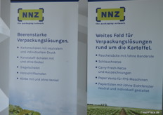 NNZ mit Standorten in den Niederlanden und Deutschland widmet sich der Entwicklung sowie dem Vertrieb verschiedenster Verpackungen für Obst, Gemüse und Kartoffeln. 