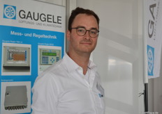 Malte Stühring von Gaugele Lüftungs- und Klimatechnik. Die modernen Systeme des bayerischen Unternehmens kommen nicht nur im Kartoffel- und Zwiebelsektor, sondern auch in der Obstlagerung zum Einsatz.