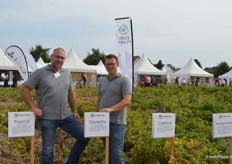 Thomas Anhäuser und Jannes Bußmann von der Europlant GmbH. 